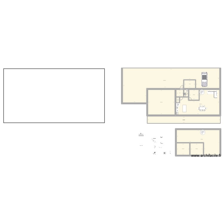 Maison 1. Plan de 0 pièce et 0 m2