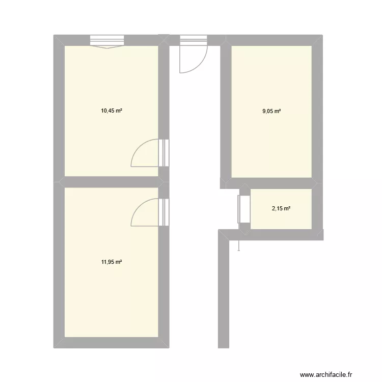 plan maison. Plan de 4 et 34 m² plan maison. Plan de 4 et 34 m²