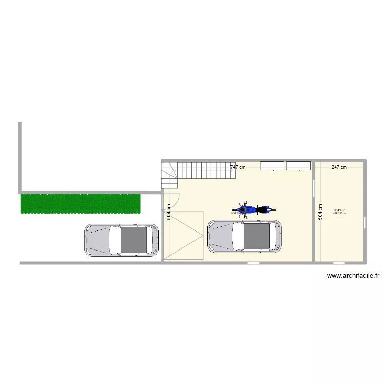 Maison Sainte Radegonde. Plan de Maison Sainte Radegonde. Plan de