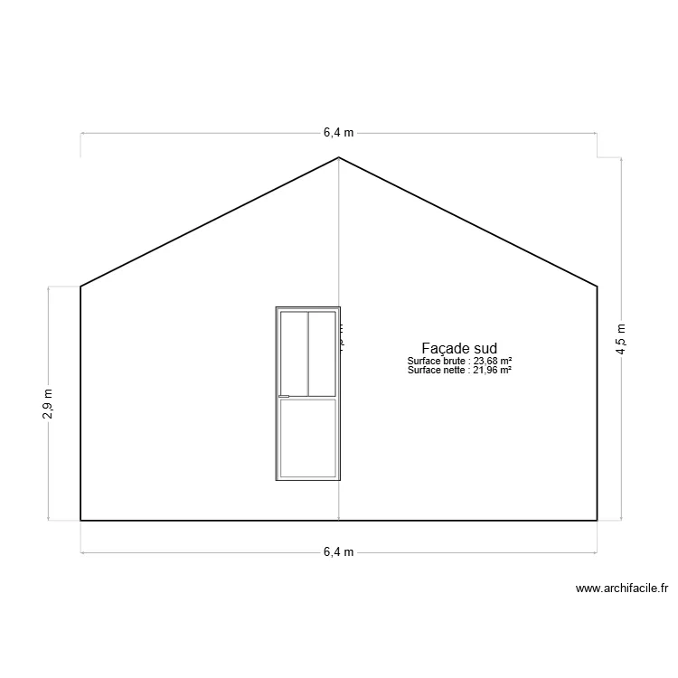 façade 1. Plan de façade 1. Plan de
