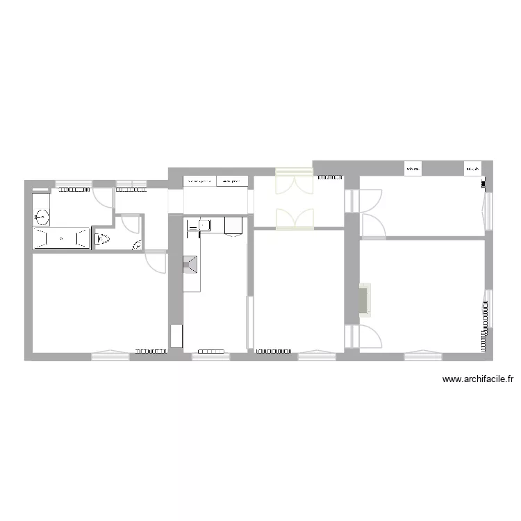 HOCHE. Plan de 