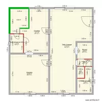 Plan placo Manu sans cloison