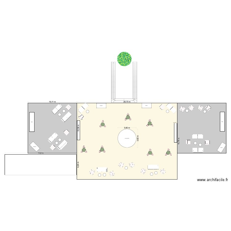 dancefloor butler. Plan de 0 pièce et 0 m2