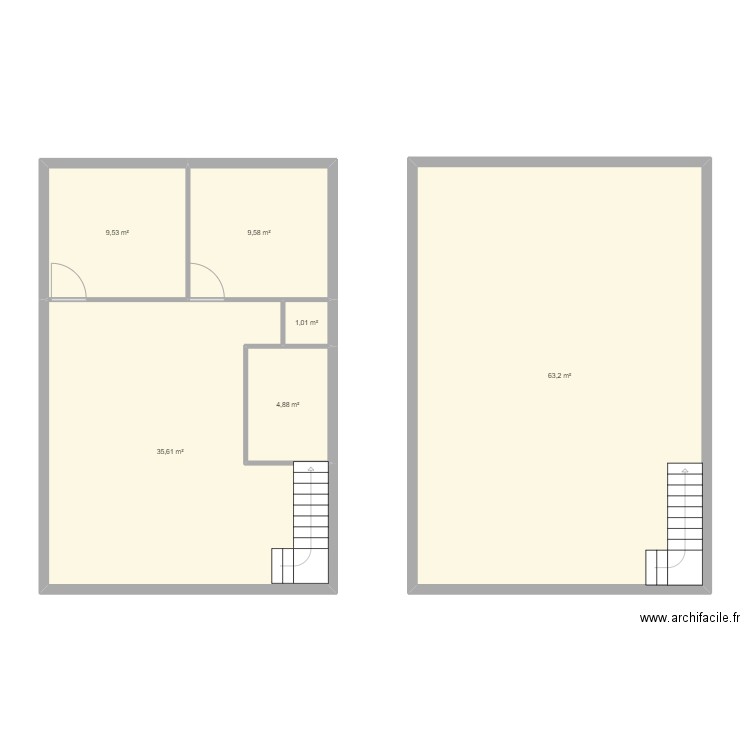 Le bon - Laure. Plan de 6 pièces et 124 m2