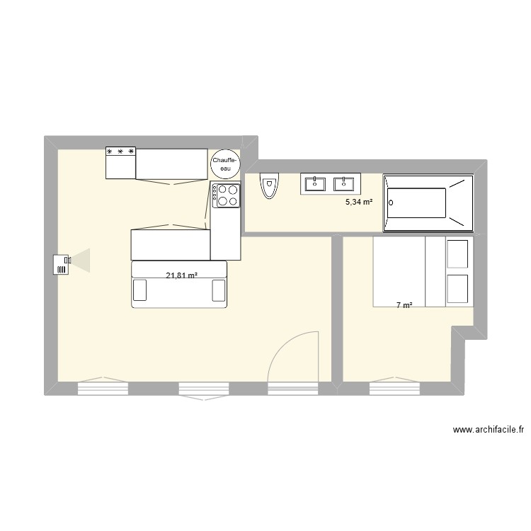 love5. Plan de 0 pièce et 0 m2