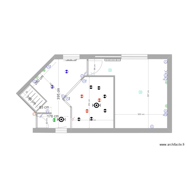 salle de bain 2. Plan de 0 pièce et 0 m2