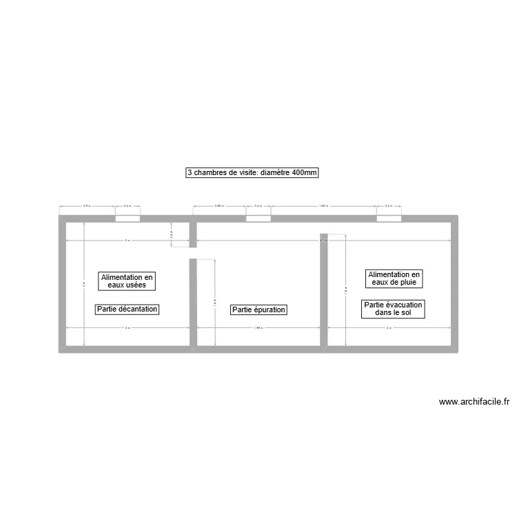 Définitif - plan 6 - Fosse septique. Plan de Définitif - plan 6 - Fosse septique. Plan de
