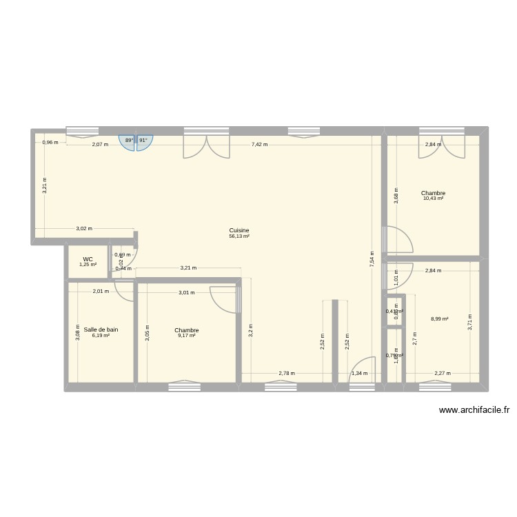 MAISON ALAINCOURT BASE 1. Plan de 0 pièce et 0 m2