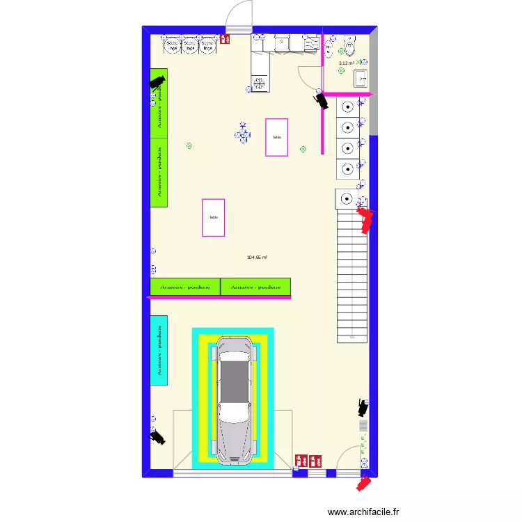 La Petite Mandarine Dauphine Elec. Plan de 