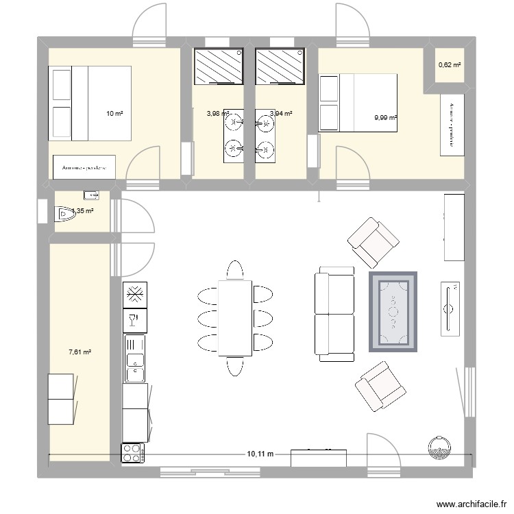 pinela. Plan de 0 pièce et 0 m2