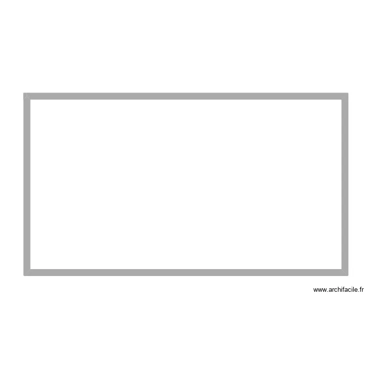 kitting. Plan de 1 pièce et 93 m²