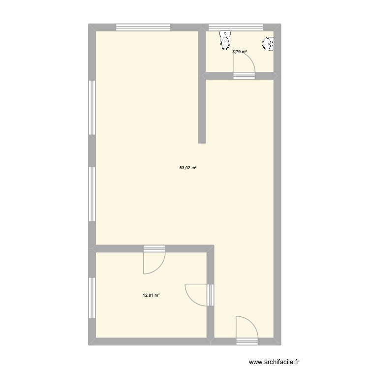 Local Marmande. Plan de 0 pièce et 0 m2