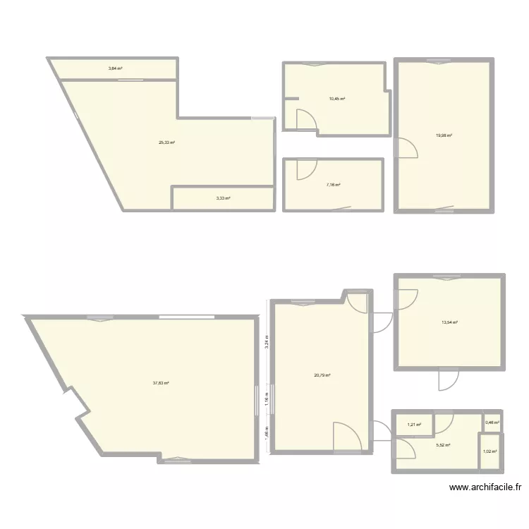 RSA. Plan de 13 et 150 m² RSA. Plan de 13 et 150 m²