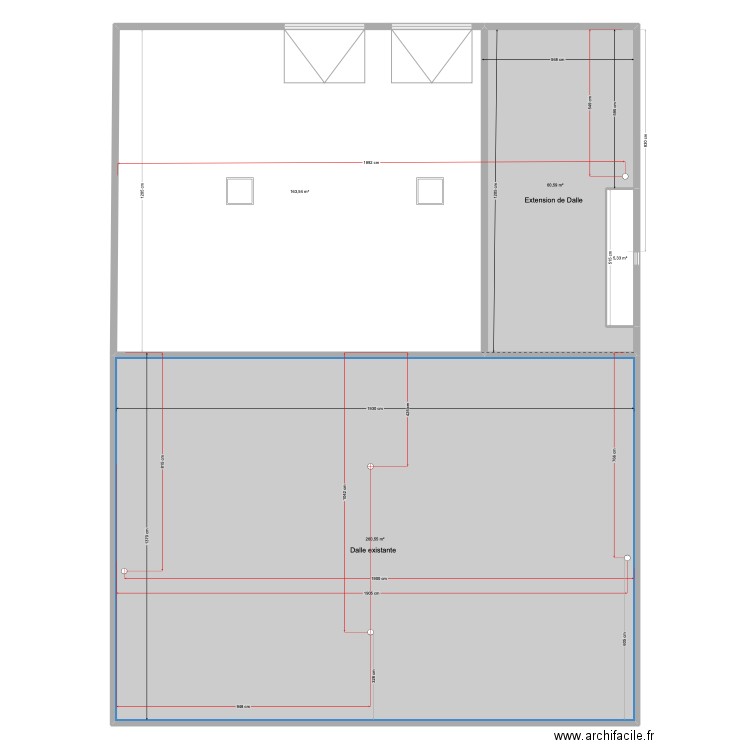 Plan de Dale étage. Plan de 0 pièce et 0 m2