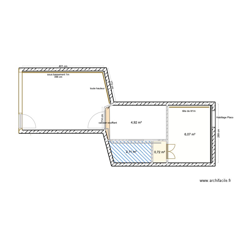 Miravidi NORD. Plan de 25 pièces et 133 m2