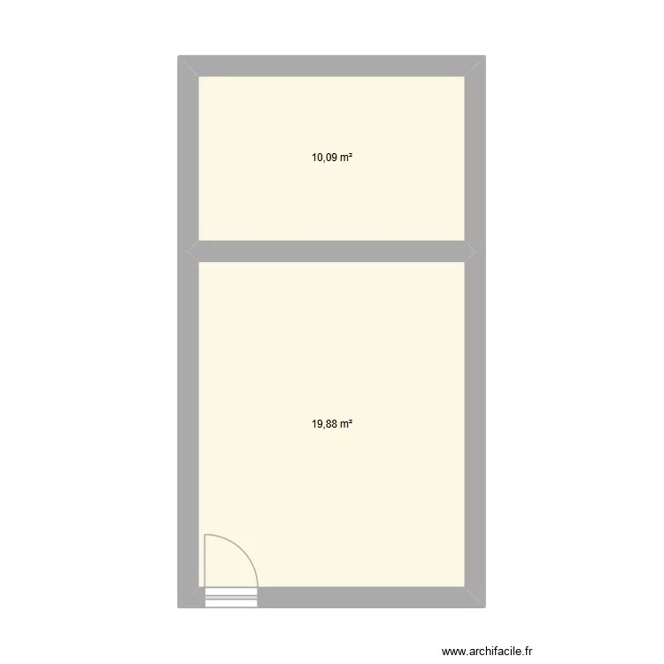 BAT 261 ETAGE. Plan de 2 et 30 m² BAT 261 ETAGE. Plan de 2 et 30 m²