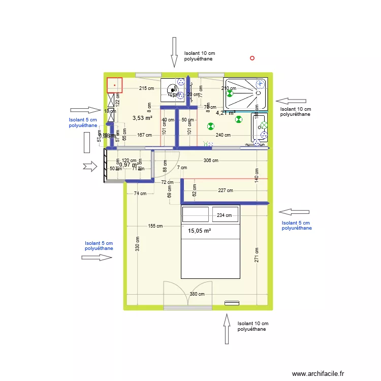 Chambre v10 18 Fev 2024. Plan de 
