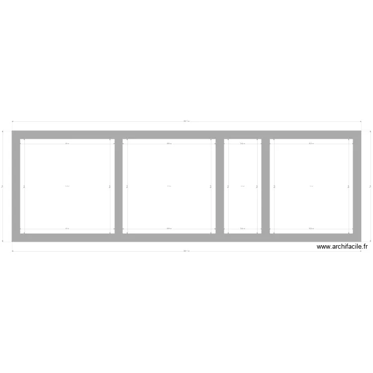 BELLEVIGNE base. Plan de 