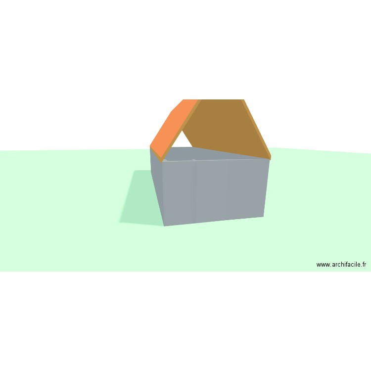 ArchiFacile PROexe. Plan de 3 pièces et 53 m2