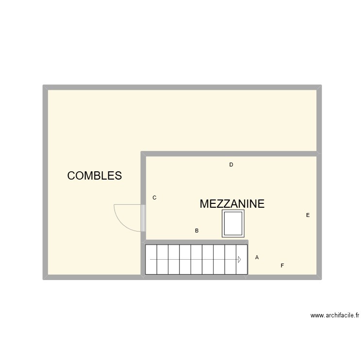 PLOMB ETAGE FRANCOIS 1ER. Plan de 3 pièces et 24 m2