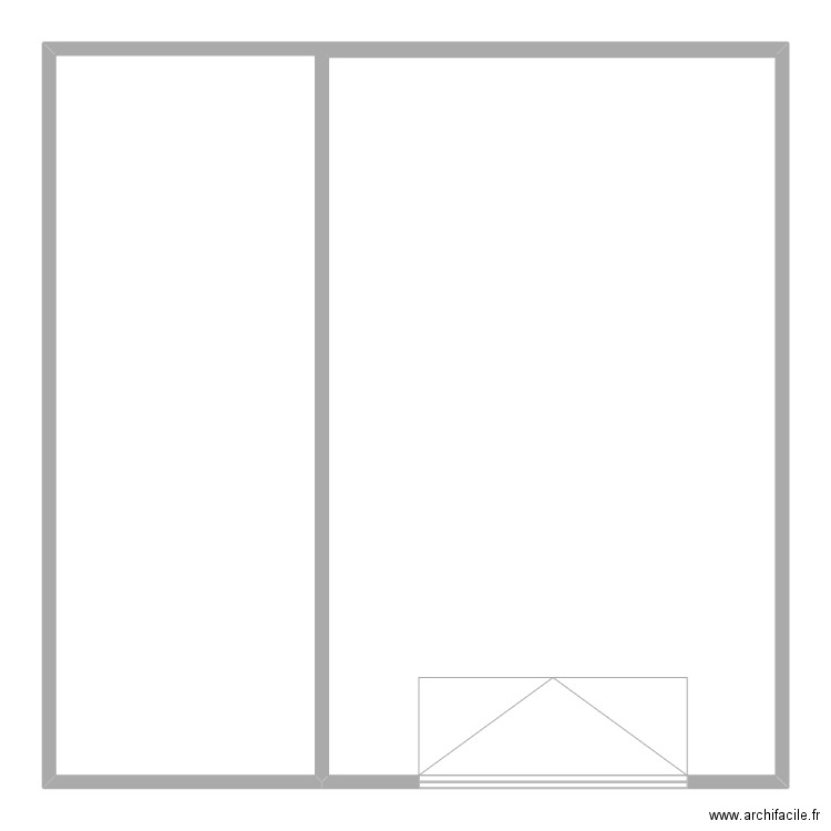 plan sousol. Plan de 0 pièce et 0 m2