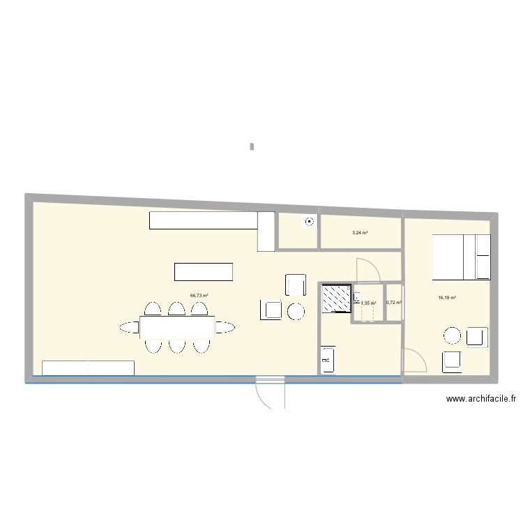 Gîte Olivier. Plan de 0 pièce et 0 m2