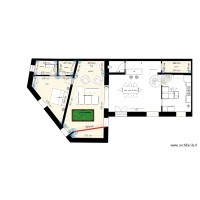 plan maison meublé 2