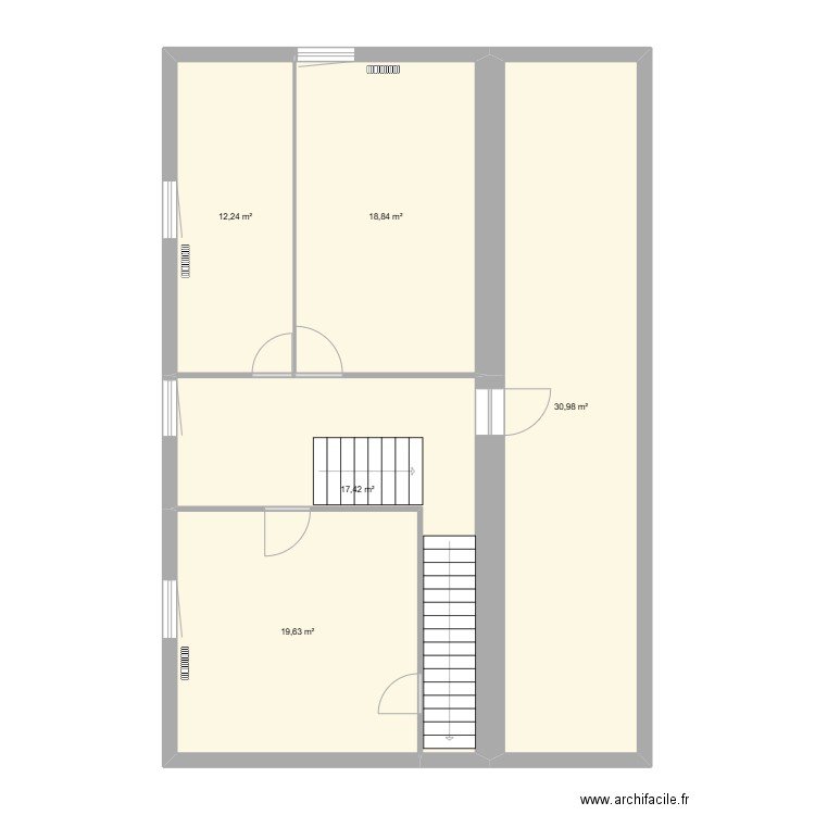 ETAGE. Plan de 0 pièce et 0 m2