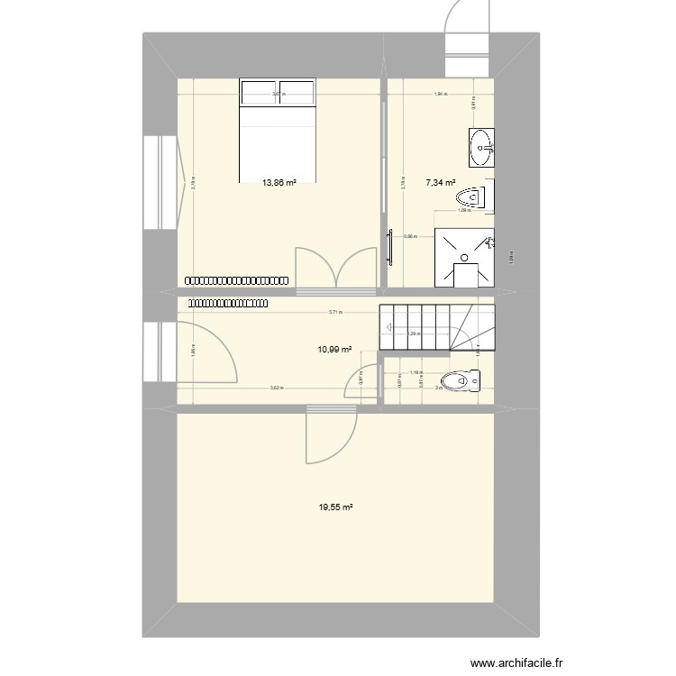 Joseph Projet 1. Plan de 0 pièce et 0 m2