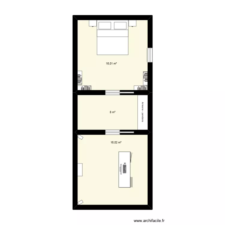 axel. Plan de 3 et 40 m² axel. Plan de 3 et 40 m²