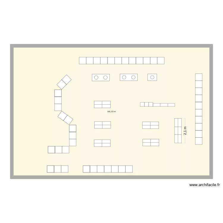 pharmacie CQP. Plan de 1 Pièce et 181 m² pharmacie CQP. Plan de 1 Pièce et 181 m²
