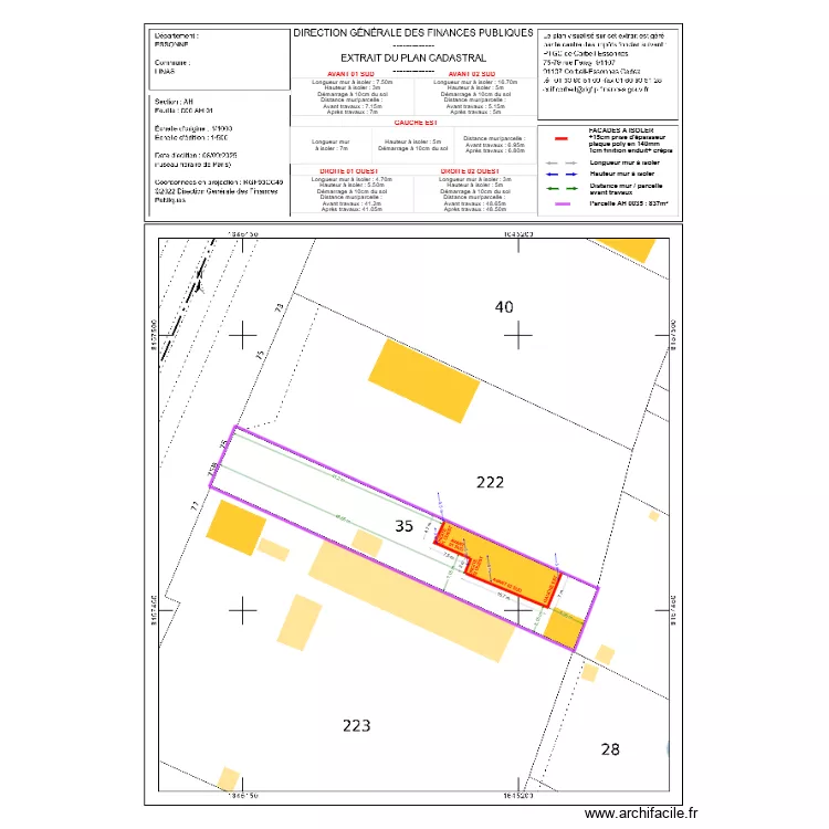 dp02 HAMAOUI. Plan de 