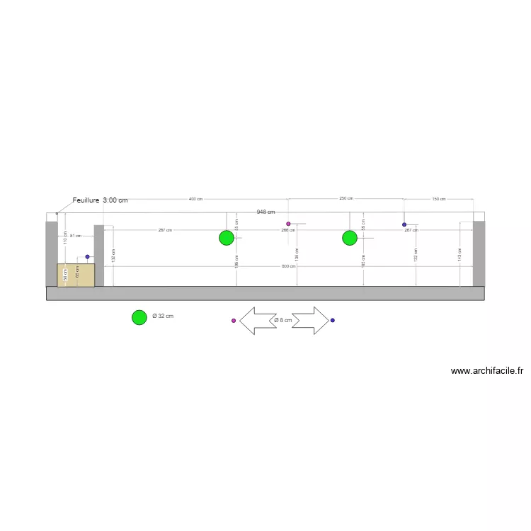 COUPE piscine cayrol 1. Plan de COUPE piscine cayrol 1. Plan de