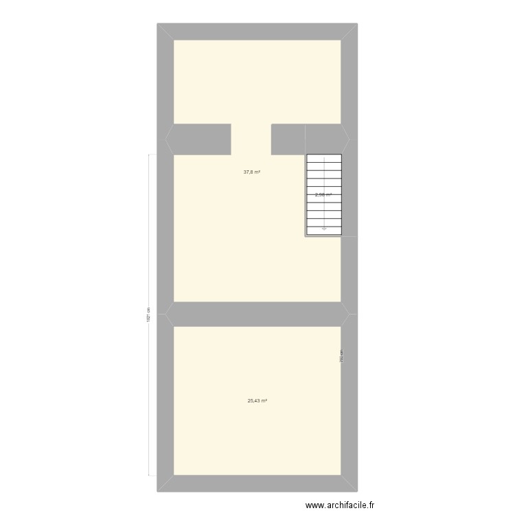 stanescu. Plan de 6 pièces et 134 m2