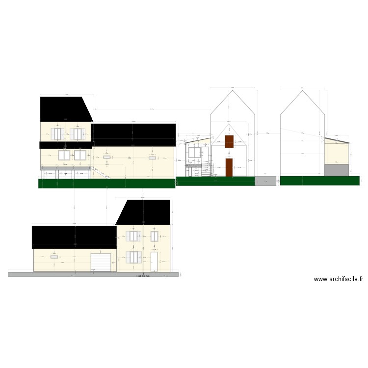 Facade-DP_couleursV2. Plan de 0 pièce et 0 m2