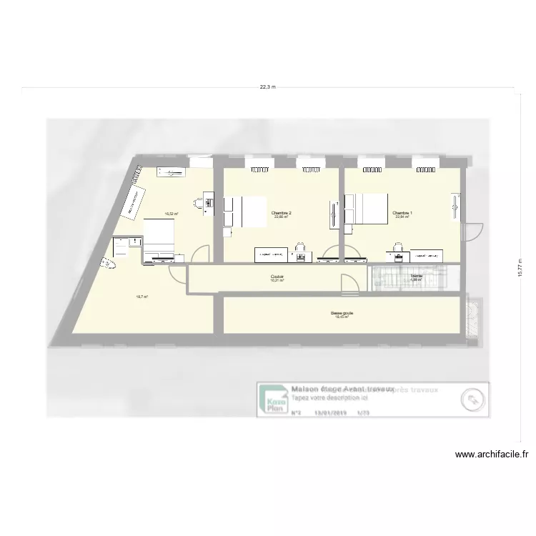 Maison Evo 3 electricitée. Plan de 18 et 354 m² Maison Evo 3 electricitée. Plan de 18 et 354 m²