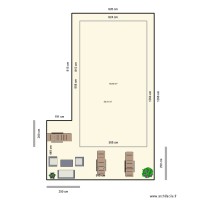 idée terrasse piscine suite