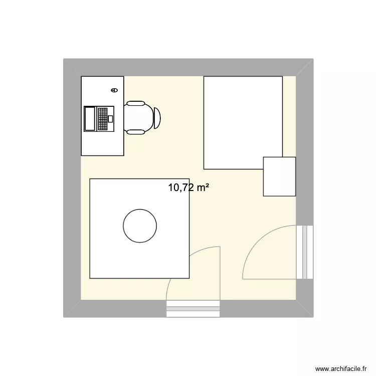 Théophile Sueur. Plan de 1 et 11 m² Théophile Sueur. Plan de 1 et 11 m²