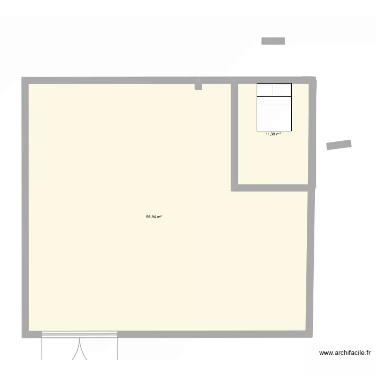 numeratieq. Plan de 2 et 107 m² numeratieq. Plan de 2 et 107 m²