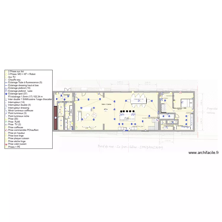 RDC ELECTRICITE. Plan de 