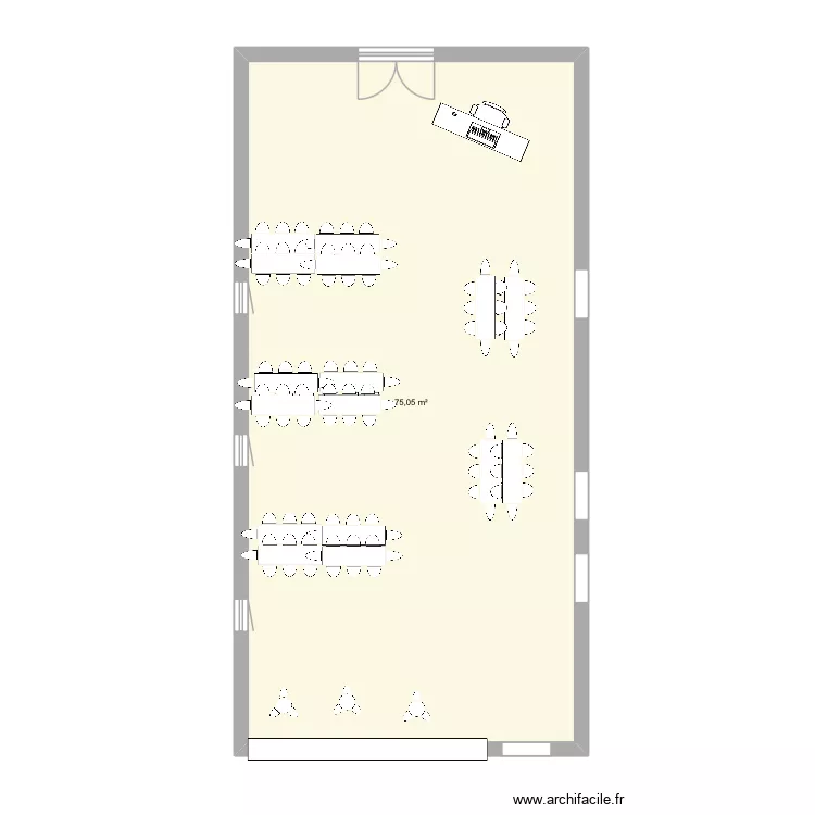 50 ans maman. Plan de 1 et 75 m² 50 ans maman. Plan de 1 et 75 m²