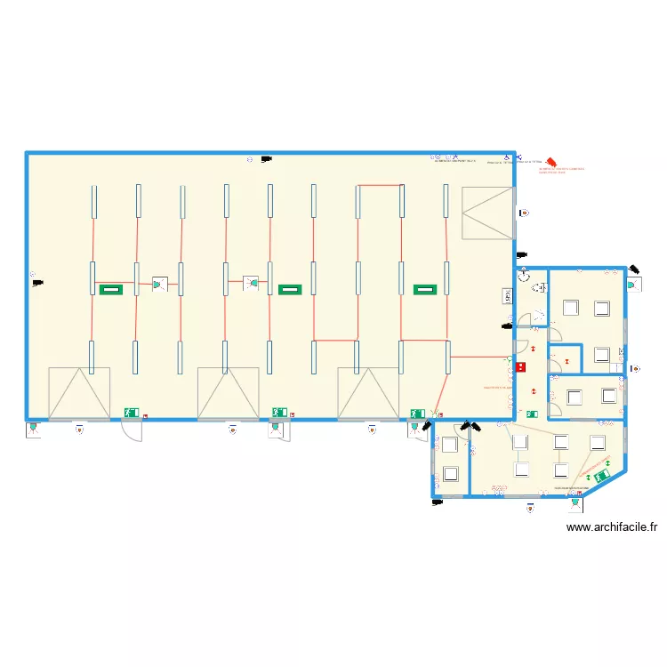 SARL LOXANE. Plan de 