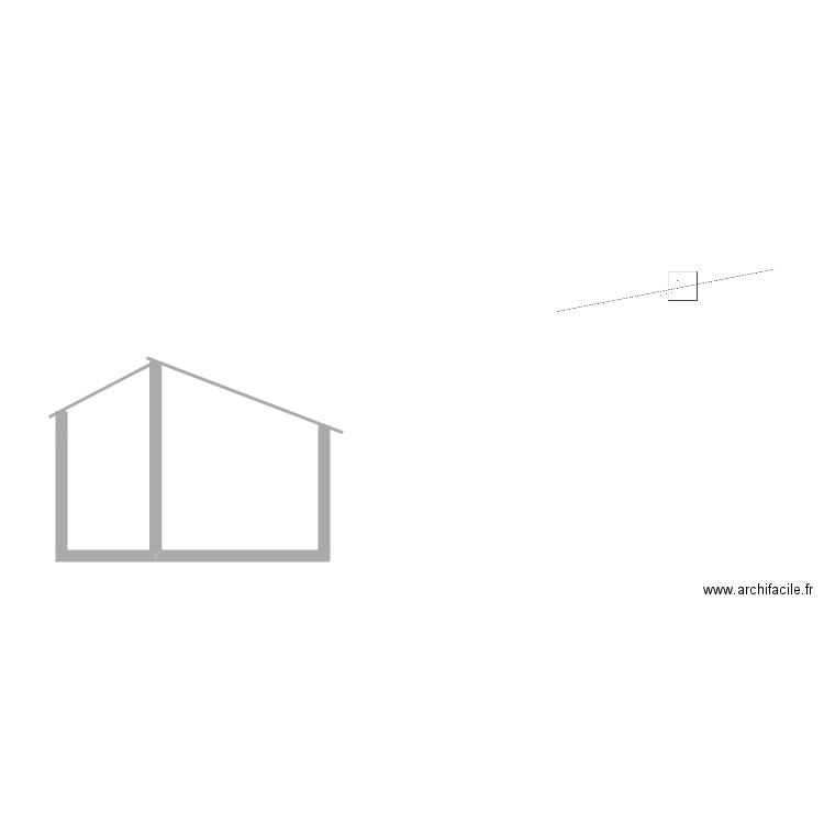 coté. Plan de 0 pièce et 0 m2
