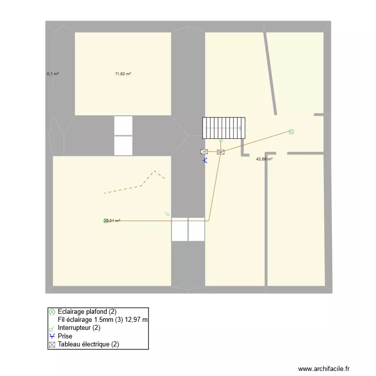 ssol + Elec V2. Plan de 4 et 77 m² ssol + Elec V2. Plan de 4 et 77 m²