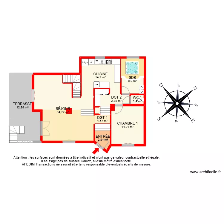 BI 25353. Plan de 38 et 398 m² BI 25353. Plan de 38 et 398 m²