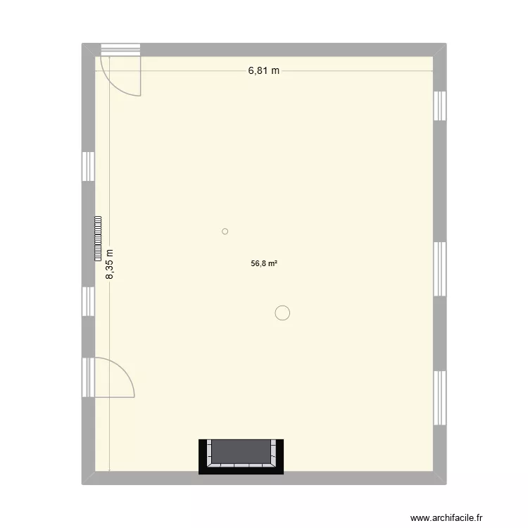 challain. Plan de 1 et 57 m² challain. Plan de 1 et 57 m²