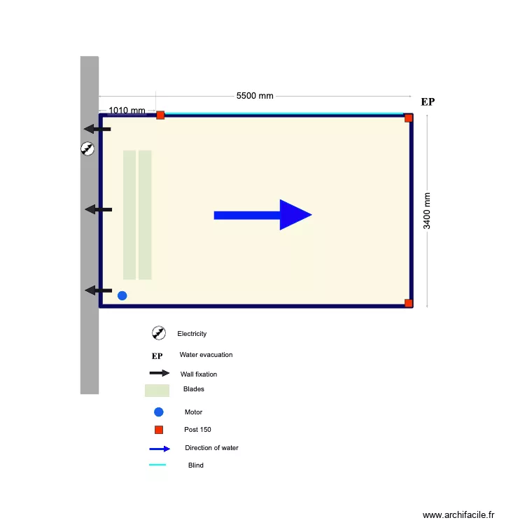 Shuki Frome Blokzijl. Plan de 1 et 18 m² Shuki Frome Blokzijl. Plan de 1 et 18 m²