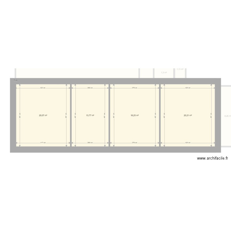 LIEBENGUTH. Plan de 12 pièces et 186 m2