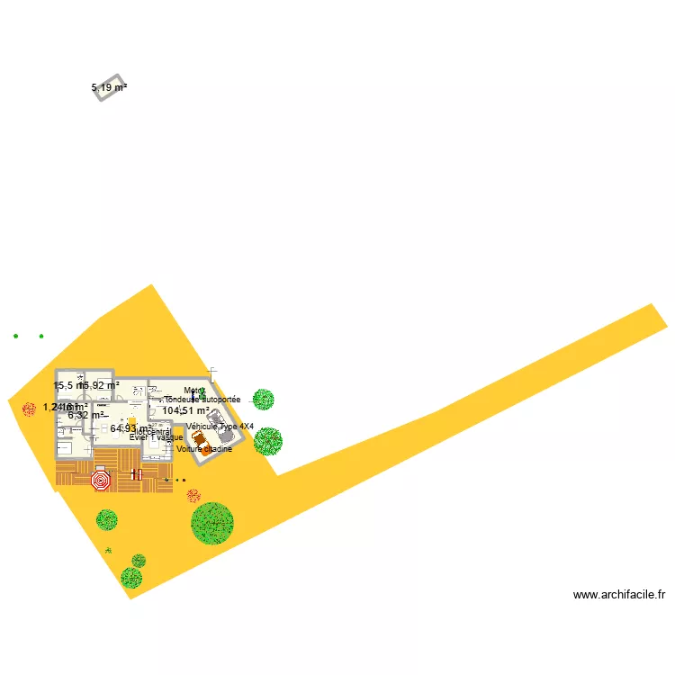 S&eacute;paration 5. Plan de 