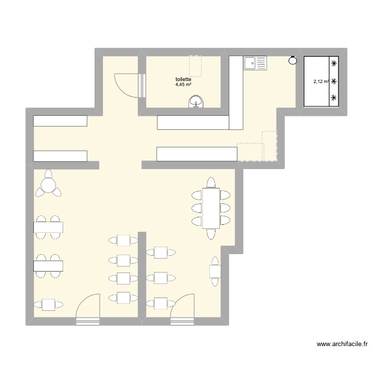 sain. Plan de 0 pièce et 0 m2